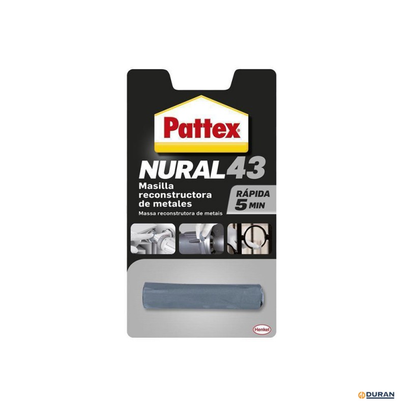 Masilla adhesiva Pattex NURAL 34 para piezas metálicas — Bricovia